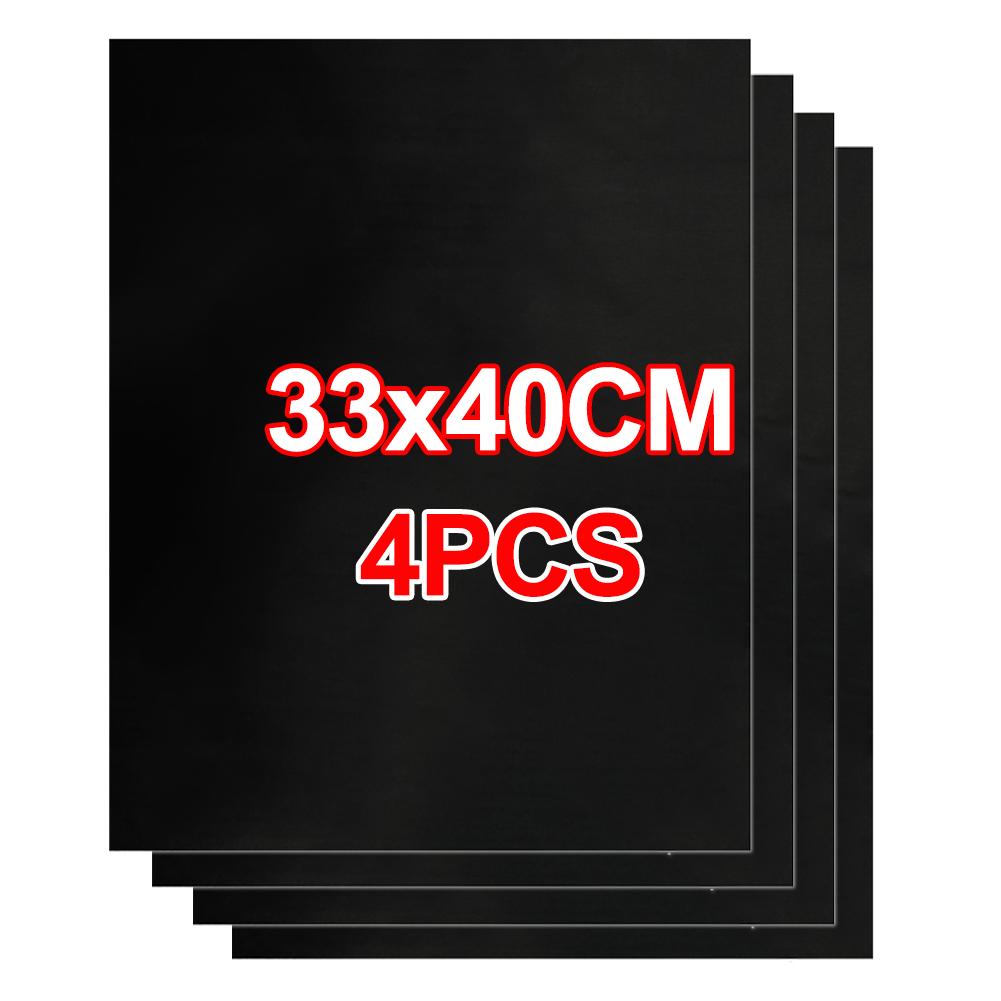 1-5 шт. Антипригарный коврик для барбекю, коврик для барбекю, для выпечки на открытом воздухе, многоразовый, лист для жарки барбекю, для вечеринки, коврик для гриля, кухонный инструмент