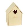 Wooden Birdhouse Removable Compartment 7 X 6 X 10.5 Cm