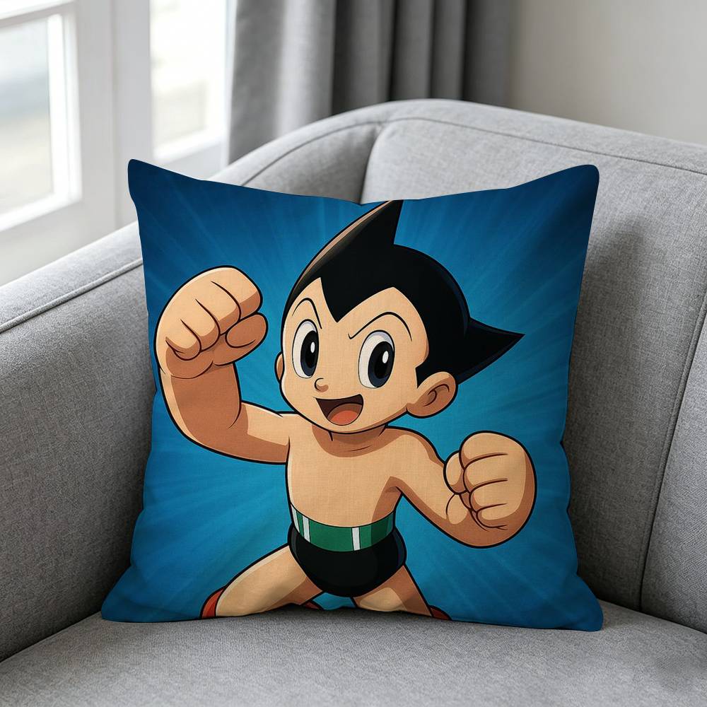 Astro Boyss Pillow cover Soft Microfiber Pillowcase Home Sofa Decor Surprise Decorative printed