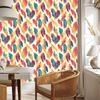 Boho Cream and Coral Wallpaper for Living Room and Bedroom 50x1000