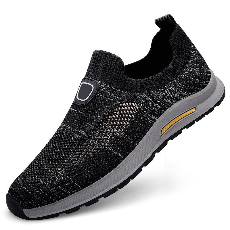 Мужские дышащие повседневные кроссовки Flyknit "Dad Shoes" - Мягкие, удобные для ходьбы