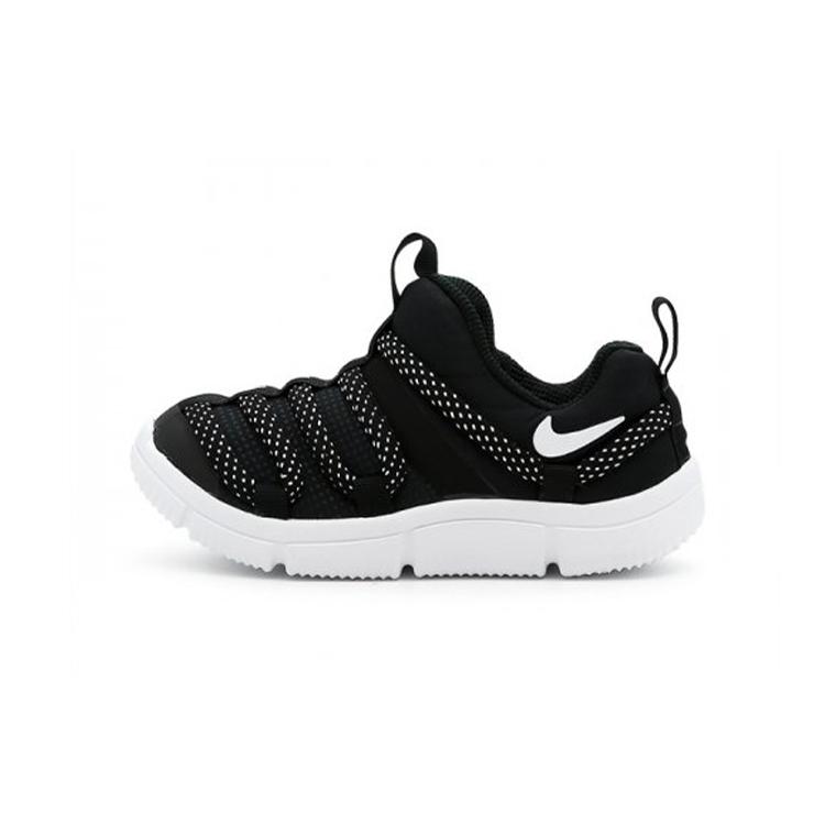 Nike Новинка Низкие Спортивные Повседневные Кроссовки Черно-Белые Для Младенцев и Малышей AQ9662-001