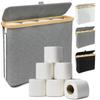 Multifunctional Toilet Paper Storage Cabinet Paper Towels Storage Box Holder Stand  for Bathroom