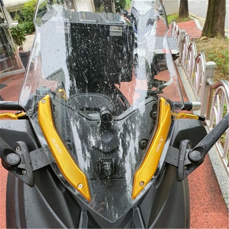 Мотоцикл для YAMAHA XMAX300 XMAX 125 250 300 400 2017-аксессуары, дефлекторы лобового стекла, комплект кронштейнов для ветрового стекла