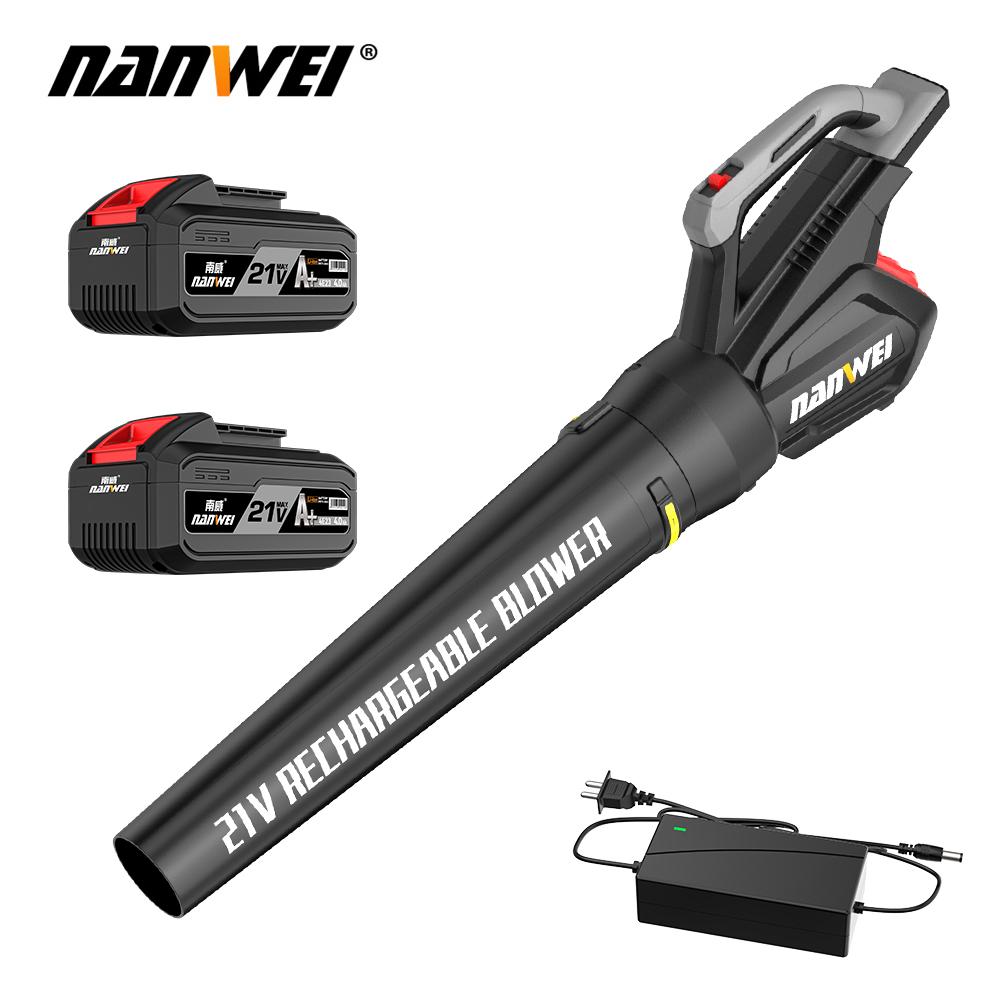 NANWEI Воздуходувка 13-ступенчатая мощность ветра 21 В 22500 об/мин
