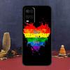 Gay Lesbian LGBT Rainbow Pride For OPPO A17 A77 A58 A78 A98 A15 A5 A9 A96 A76 A16 A54 A74 A94 A52 A72 A79 A57S A53S Case