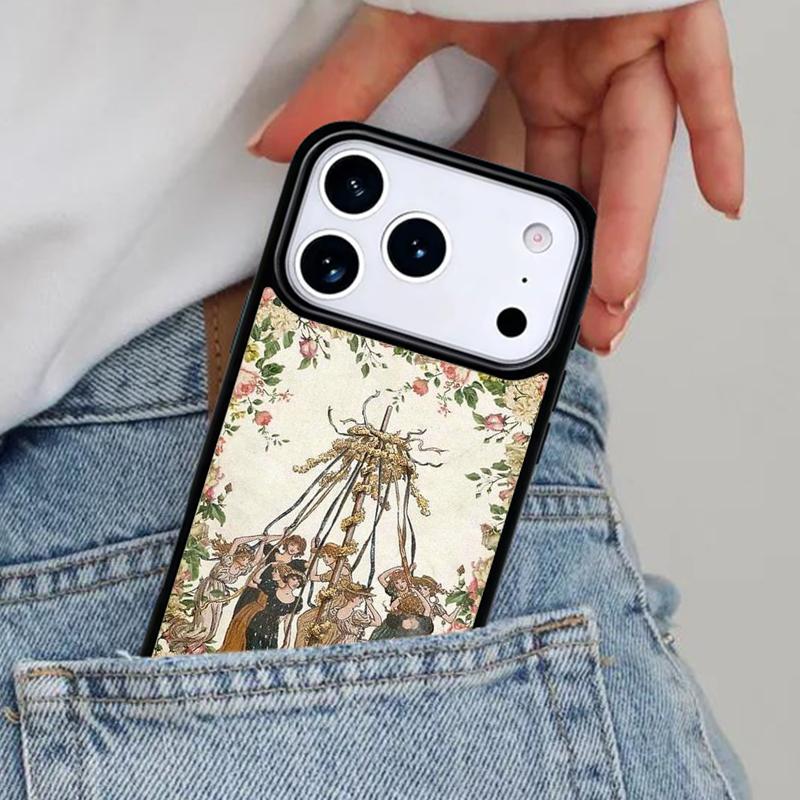 Чехол для телефона 'Постер Midsummer' для iPhone 17ProMax 12 13 14 15 16e 17 Pro Max Plus Air Cover