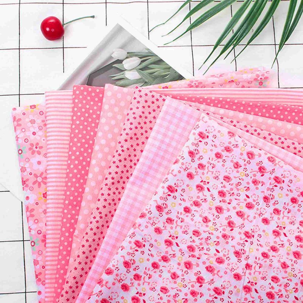 7Pcs Pure cotton material Cotton Fabric 50*50cm square size Patchwork Cloth DIY patchwork