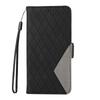 For Xiaomi Redmi Note 14 4G (164.84x78.15x8.16mm) Flip Case Rhombus PU Leather Wallet Phone Cover