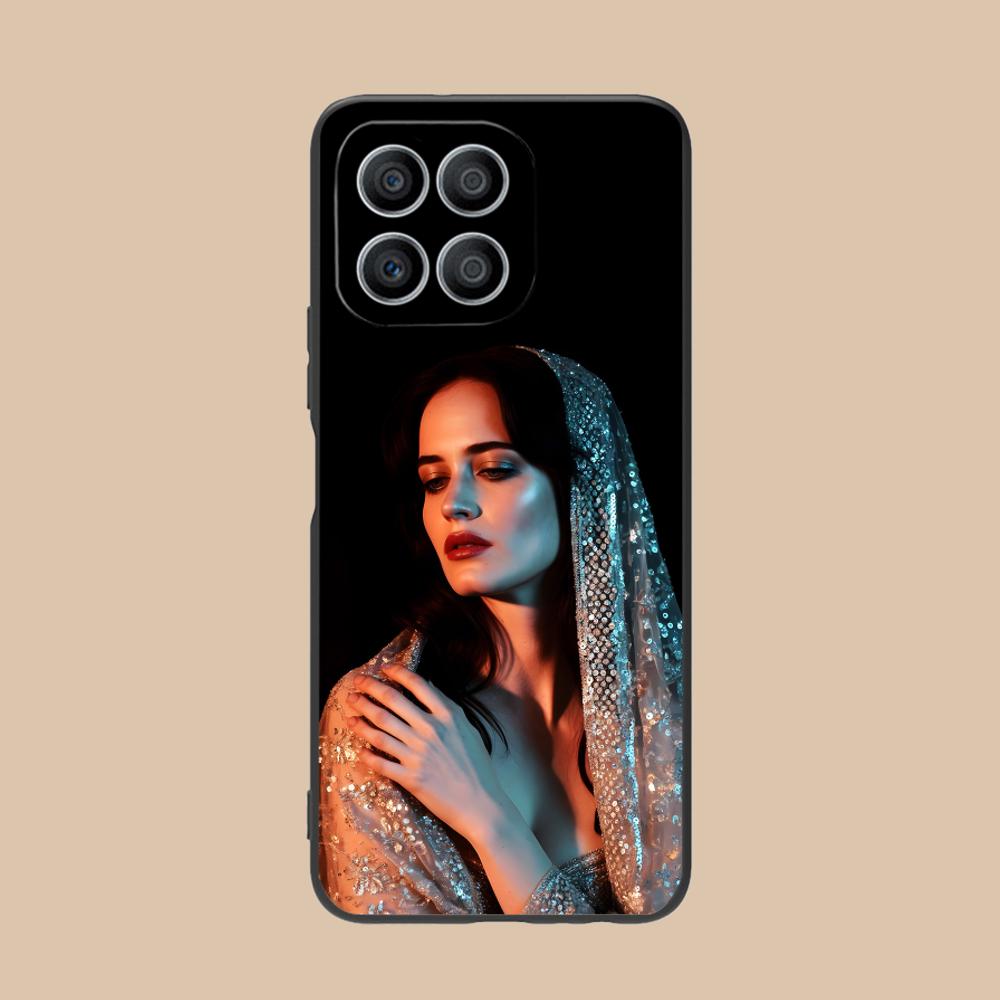 Матовая TPU чехол для мобильного телефона Eva Green для Honor 90 80 70 60 50 30 20 10 9 8 7 Pro S SE Lite 5G Цветная печать
