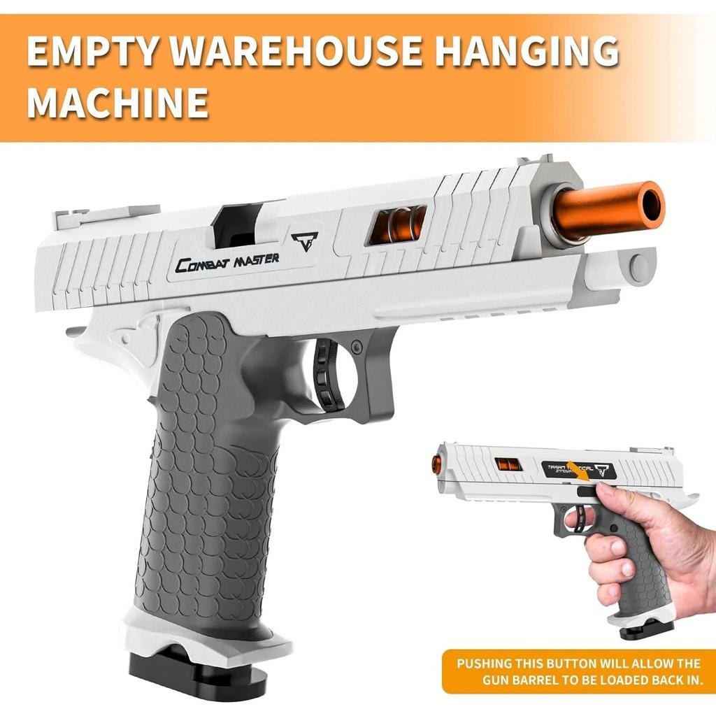 2011 Pistol Automatic Continuous Firing Decompression Gun Shell Ejection Empty Hanging Desert Eagle Toy Gun Boys Gift