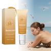 Солнцезащитный крем для лица SPF 50 Plus PA+++, легкий, с высоким увлажнением, водостойкий, устойчивый к поту, 50 г, защита кожи от UVA/UVB