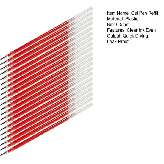 Отличные прозрачные чернила, гладкое письмо, 3 цвета, студенческие канцелярские принадлежности, стержни для ручек, канцелярские принадлежности, стержни для ручек