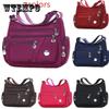 7 Colors Waterproof Nylon Bag Fashion Women Single Shoulder Bag Crossbody Bag Casual Messenger Bag