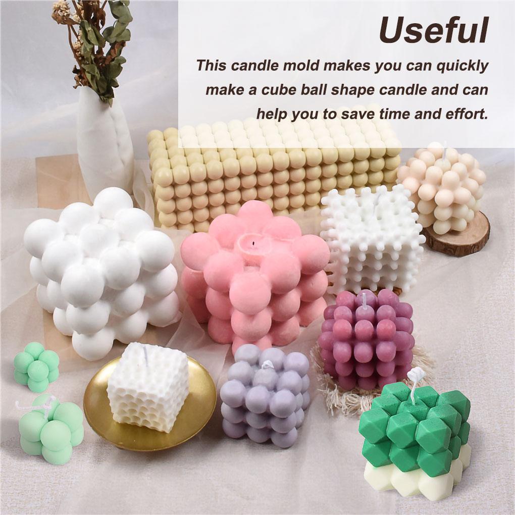 3D форма для свечей в форме шара из эфирного масла DIY восковая силиконовая форма для помадки желе для выпечки ручная работа товары для рукоделия праздничный подарок