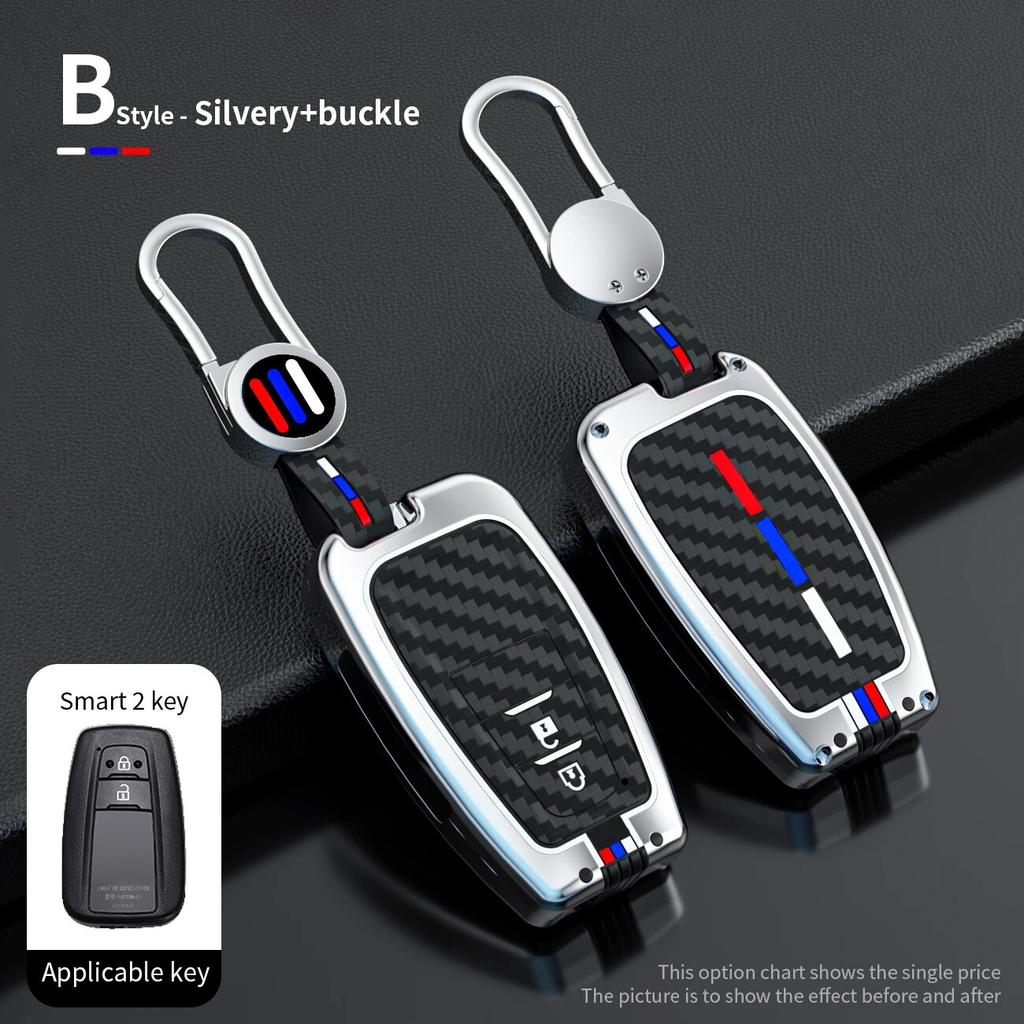 Для Toyota Prius Camry Corolla C-HR CHR RAV4 Prado Izoa Levin Avalon 2018 2019 2020 чехол для автомобильного ключа защитный чехол для ключей