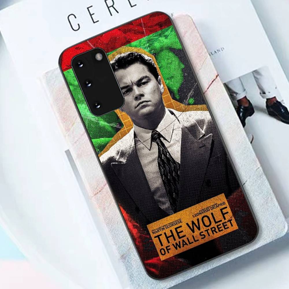 Classic Movie W-Wolf Of W-Wall S-Street Phone Case For Samsung S 24 Fe 25 Ultra Plus 20 Lite 21 30 22 23 24 22 Ultra 5G Fundas