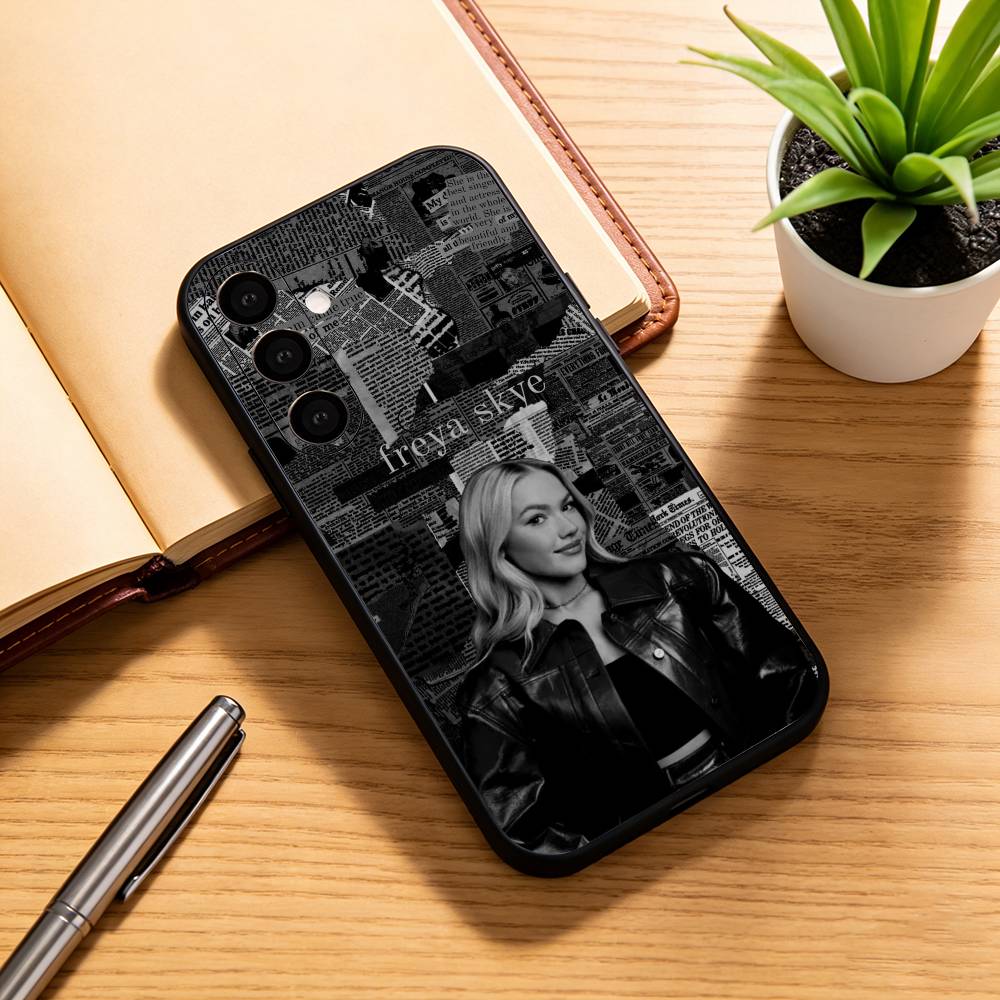 F-Freya Skye S-Singer Чехол для телефона Черный Силиконовый Мягкий Для Samsung Galaxy A73,A72,A71,A70,A53,A52,A51