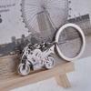 Gifts Mini Motorcycle Motor Shape Key Rings Key Chain Cool Car Key Ring 3D Motorcycle Design