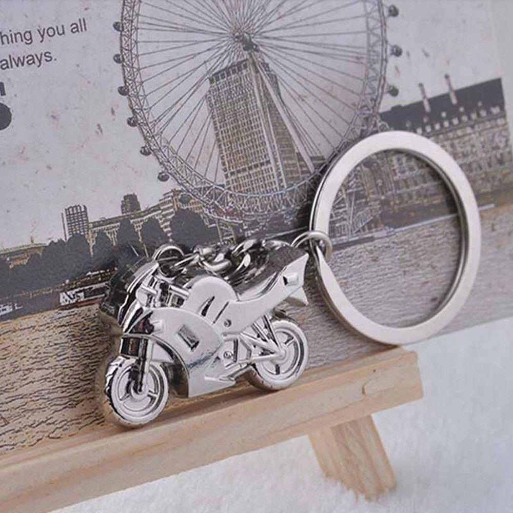 Gifts Mini Motorcycle Motor Shape Key Rings Key Chain Cool Car Key Ring 3D Motorcycle Design