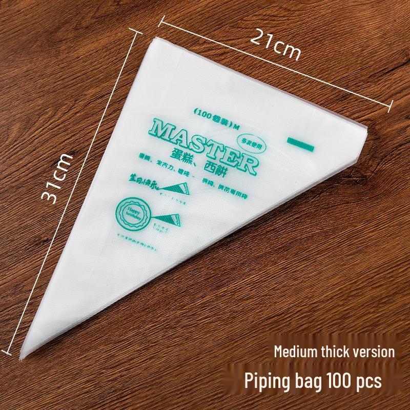 Disposable Plastic Piping Bag for Baking and Icing