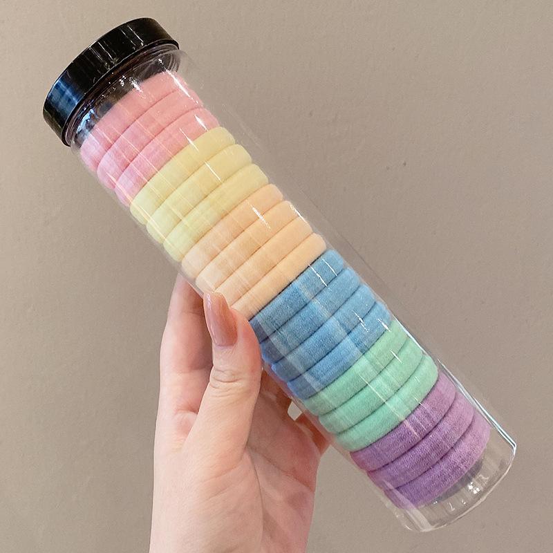 Высокоэластичная резинка для волос «конский хвост» для девочек – прочный, нежный и милый головной убор для детей.