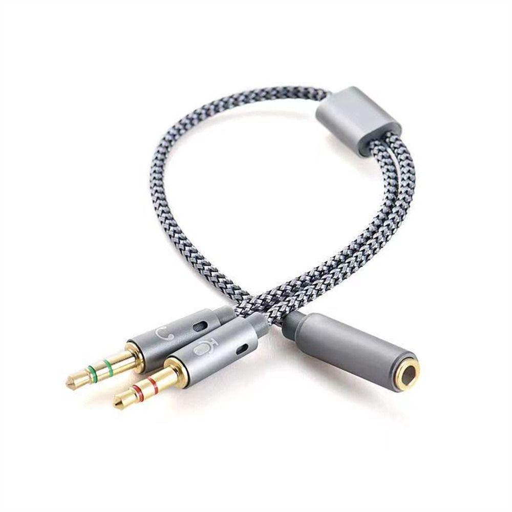 Jack 3.5mm Female 3.5mm Male AUX Cable Y Splitter Cable Cable Converter 1 Female To 2 Male