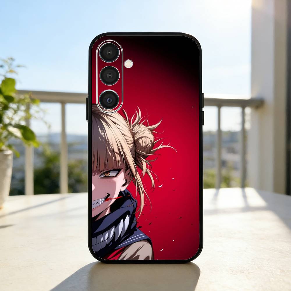 My Hero A-Academia Himiko Toga  Phone Case For Samsung  A73,72,71,53,52,51,22,91,80, Soft Black Cover