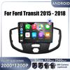 Android Carplay Auto для Ford Transit 2015 2016 2017 2018 Автомобильный радиоприемник Навигация GPS Мультимедиа Видеоплеер DSP 4G WIFI AMI