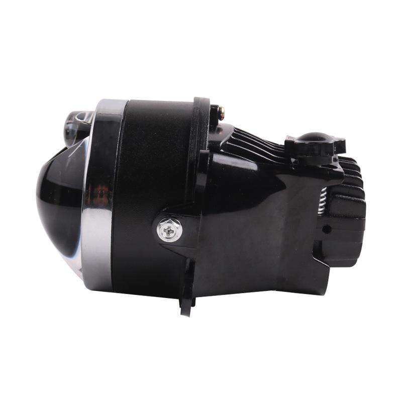 Three SANVI 3-inch Universal Bi-Beam LED Fog Lights: 35W White and Yellow Matrix Headlights