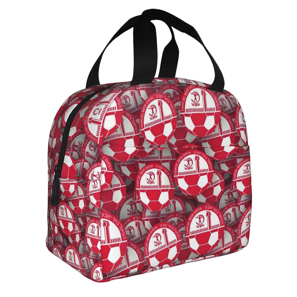 Footbally Beitar Jerusalem FC Soccer Insulated Lunch Bag for Work School Waterproof Cooler Thermal Lunch Box Women Men