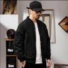 Men's Trendy Baseball Jacket: European Size, Loose Fit, Spring/Autumn 2025