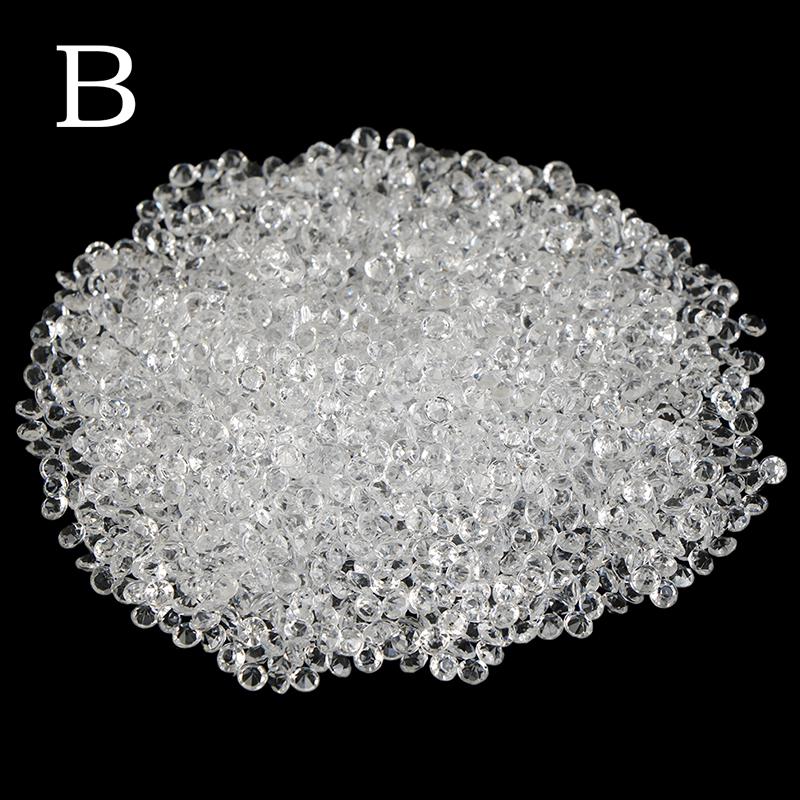 2000Pcs 4.5Mm Diamond Table Confetti Wedding Bridal Party Decoration