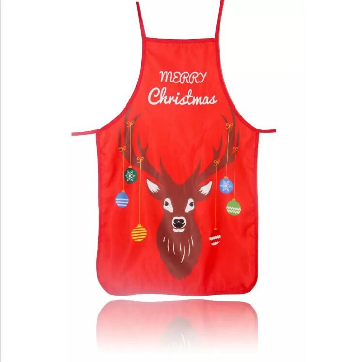 Creative Sexy Aprons Navidad Pinafore Couple Sexy Uniforms Kitchen Home Christmas Apron CDN