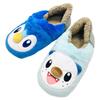 MORIPiLO Slippers Indoor Piplup Women and Pokemon Goods Plush Toy Room Shoes Cute Warm Fluffy Knyak Pokemon Blue Character Morishita 4620874 (for