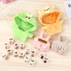 Changing Dressing Game Doll Clothes Suspender Pants Cartoon Plush Shoes Mini Animal Hoodies