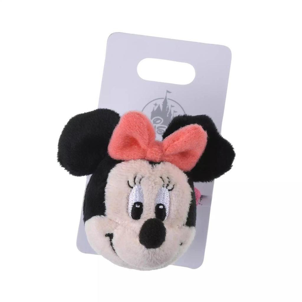 Disney Minnie Hair Ponytail Face ( Plush Style ) Japan NEW Disney Store