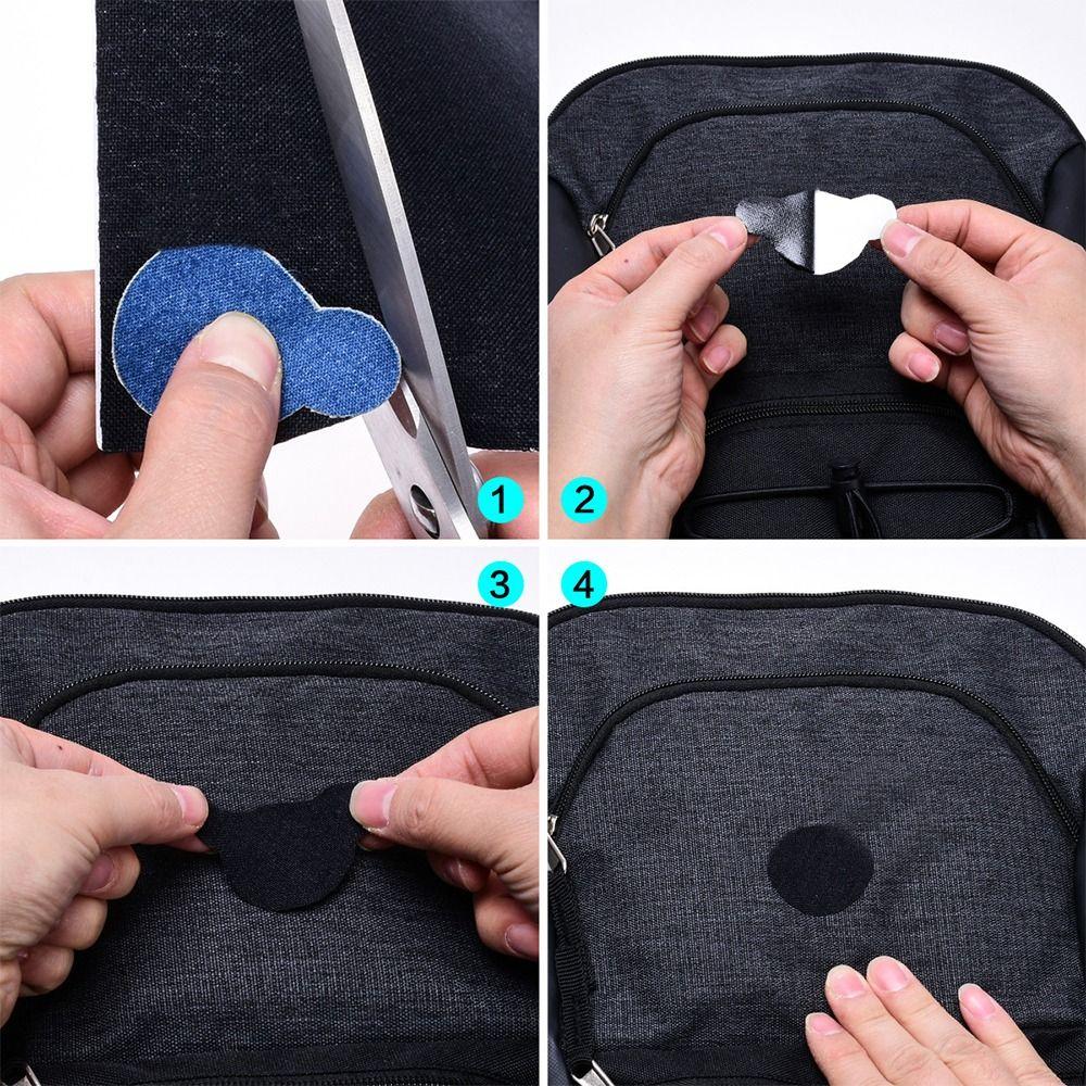 2 шт., наклейка-наклейка, ремонт куртки, льняные клейкие тканевые наклейки, самоклеющиеся пластыри