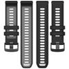 Двухцветный силиконовый ремешок для часов Garmin Forerunner 970 965 955 945 935 745 Браслет Спортивный ремешок Браслет Аксессуары