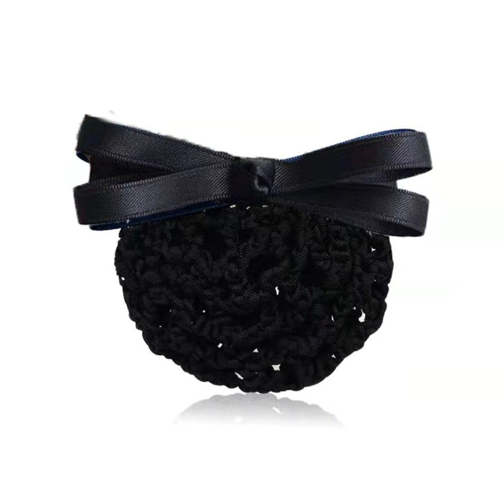 Офисная сетка для волос Сетчатая сетка для волос Корейский пучок Снуд Зажим для хвостика Заколки Сетка-чехол Женские пружинные зажимы