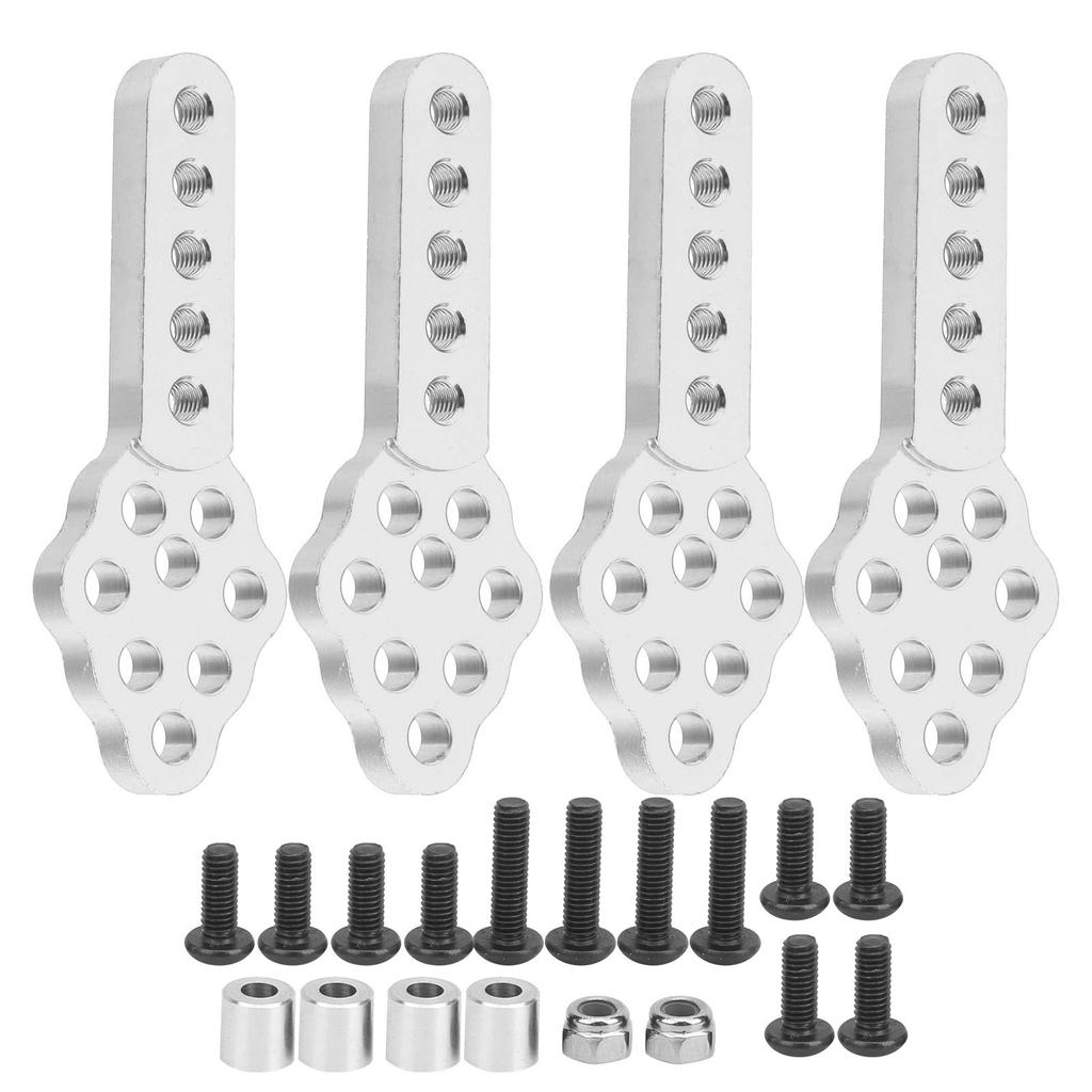 4pcsCelsiusset RC Car Damping Mount Base Plate Angle Height for 1Celsius10 Crawler