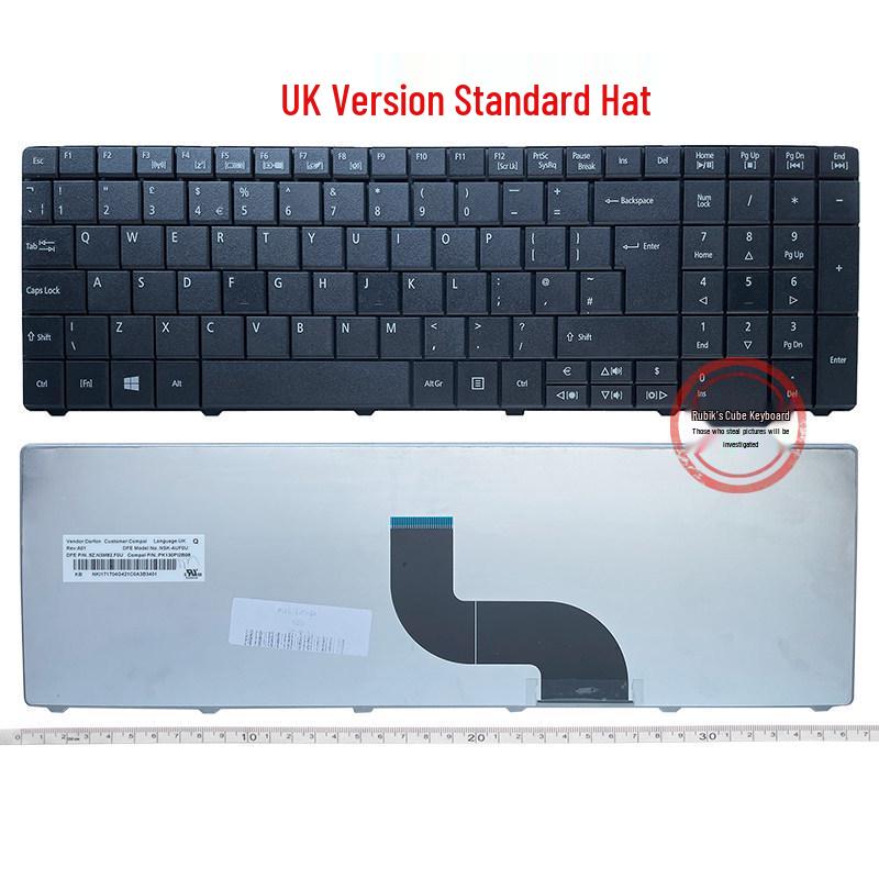 Совместимая клавиатура для моделей Acer Aspire: 5810T, 5820T, 5750G, 5742, 5536TG, 7741ZG, 5350