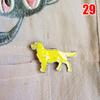 1PC Cartoon Pendant Dog Jewelry Dogs Brooches Pins Dachshunds Corgi Badge Decorated Cute Brooches
