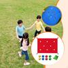 Hole Tarp Exercise Activities Coordination Interactive Outdoor with Ball Team Building Game for Park