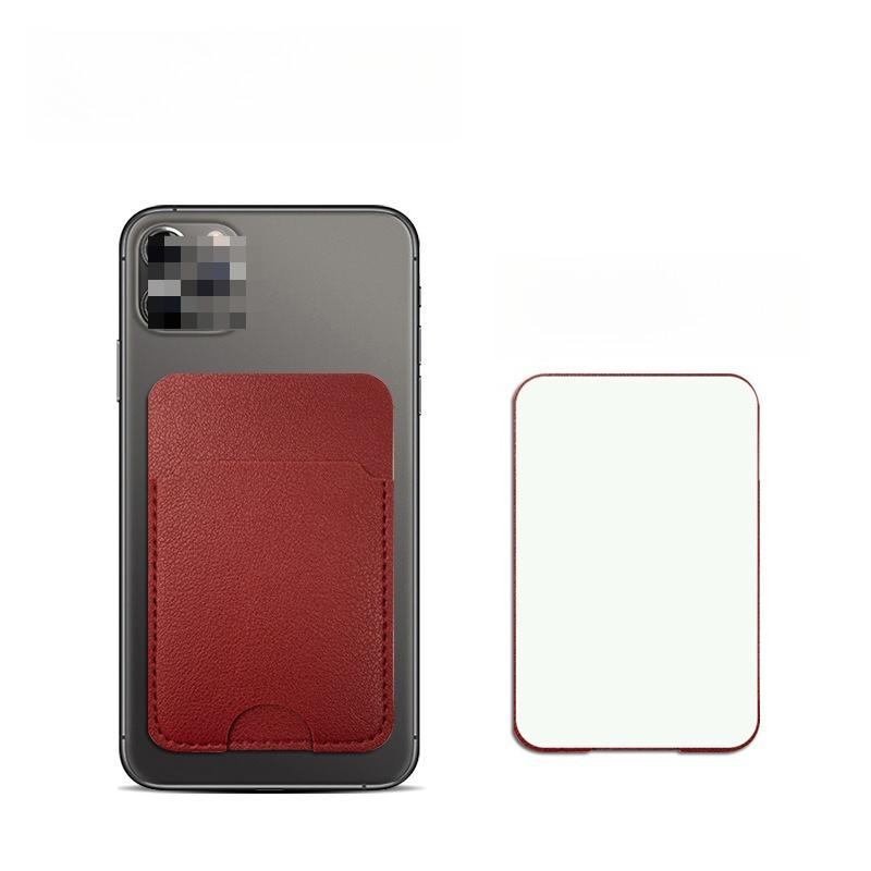 Универсальный самоклеящийся чехол-наклейка для карточек, чехол-кошелек для телефона, держатель для удостоверения личности, карман для мобильного телефона для женщин и мужчин