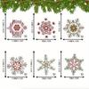 36-Piece Handmade Walnut Cracker Christmas Ornament Set - Ideal for Holiday Gifts & Tree Decoration
