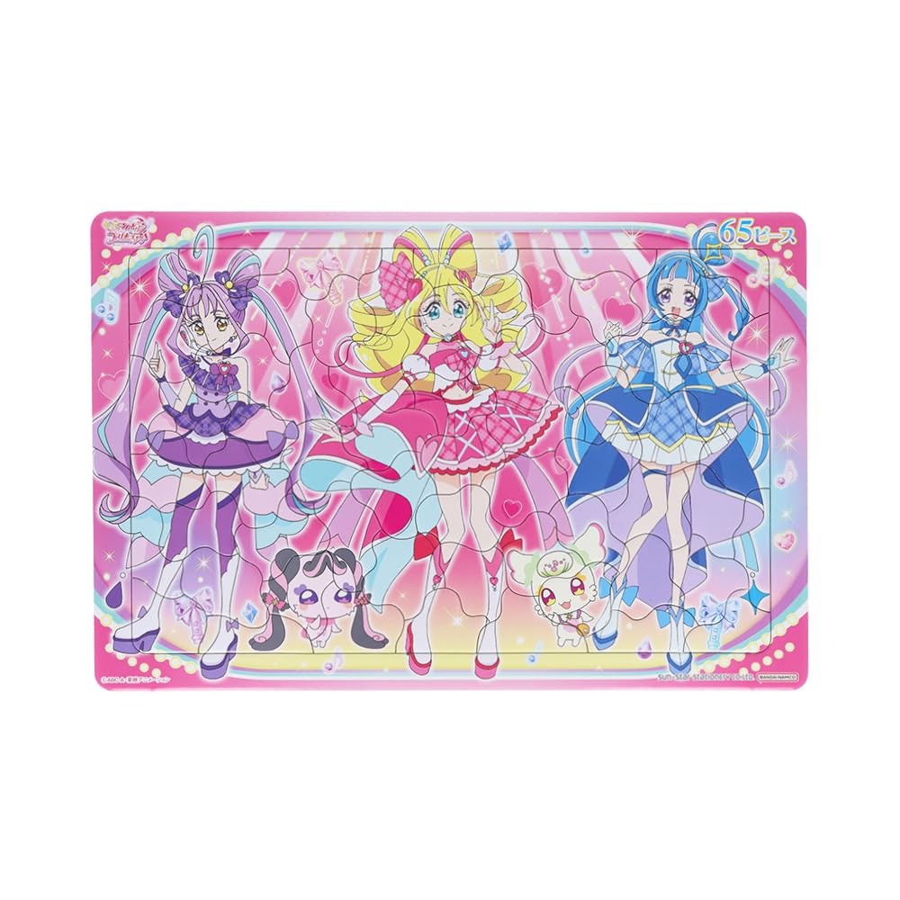 Sunstar Stationery Пазл 65 деталей Узор A Kimi to Idol PreCure