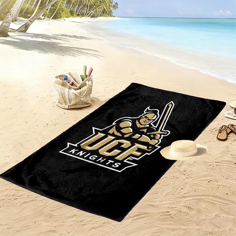 Central Florida Knights Print Beach Towel, Large Soft Quick Dry Towel for Beach Camping Swimming