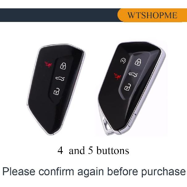 Чехол для брелока подходит для VW Atlas ID.4 ID.3 MK8 Golf GTI Seat Leon MK4 Skoda Octavia 2024 2025