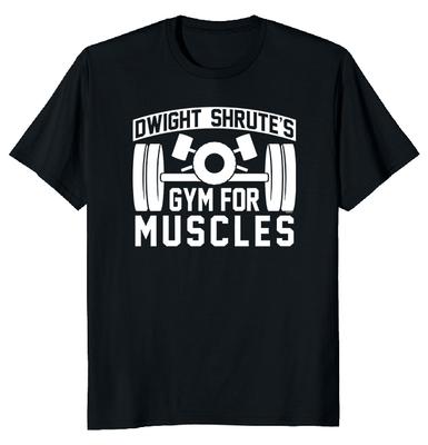 Футболка унисекс Dwight Schrute's Gym Muscles